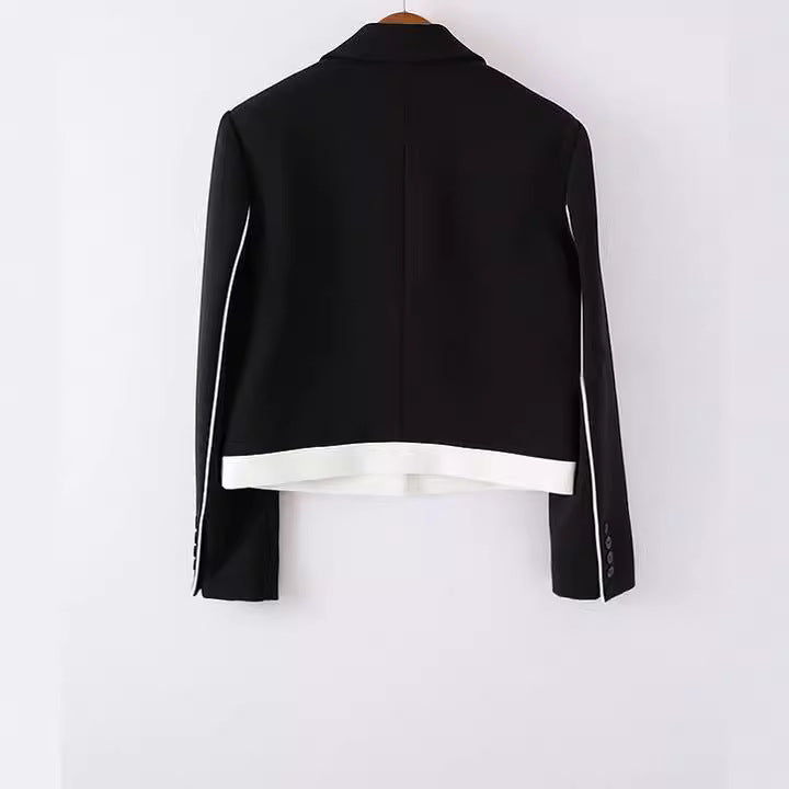 Damen Modischer Blazer mit strukturierter Oberfläche Shop Nory