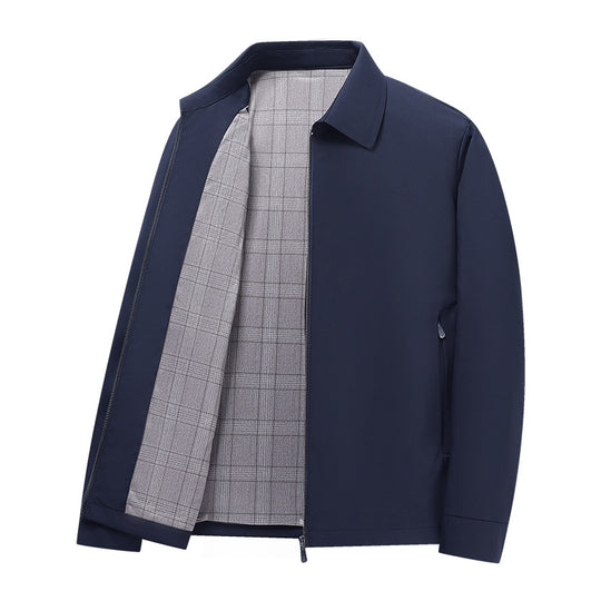 Herren Leichte Harrington‑Jacke mit Softshell‑Außenmaterial und Glencheck‑Futter Shop Nory