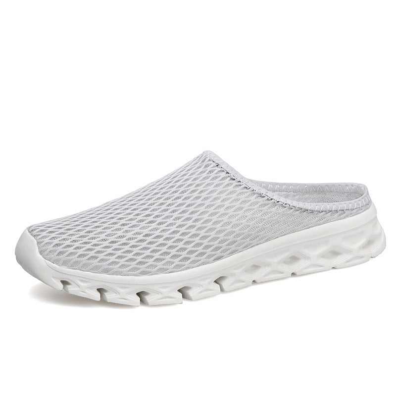 Unisex nan atmungsaktiver Mesh-Muleschuh mit flexibler Wabenlaufsohle und ergonomischem Fußbett