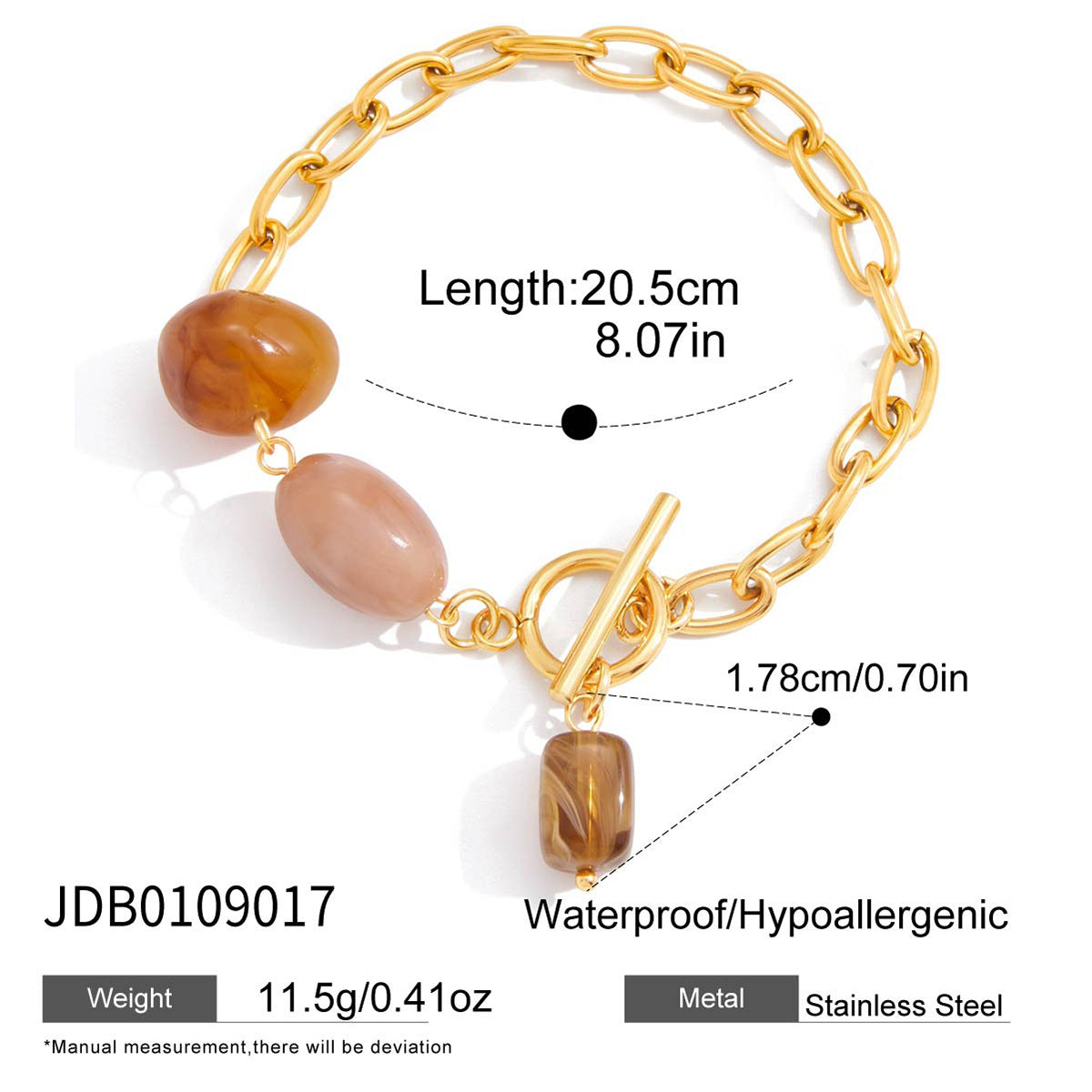 Damen Armband mit stilvollem Design und hypoallergenen Eigenschaften Shop Nory