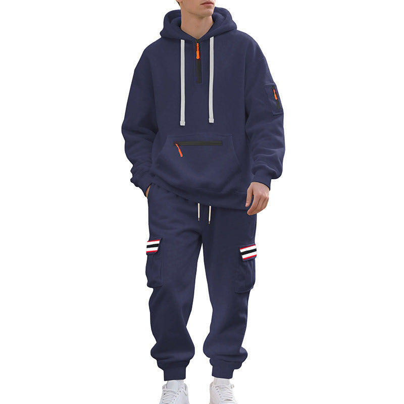 Jogginganzug Herren sportlich aus Sweatshirt und Hose