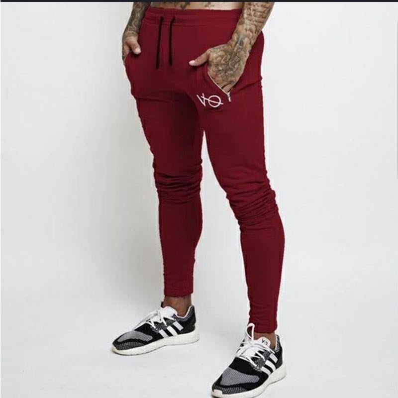 Herren nan schmal geschnittene Jogginghose mit elastischem Bund und Kordelzug Shop Nory