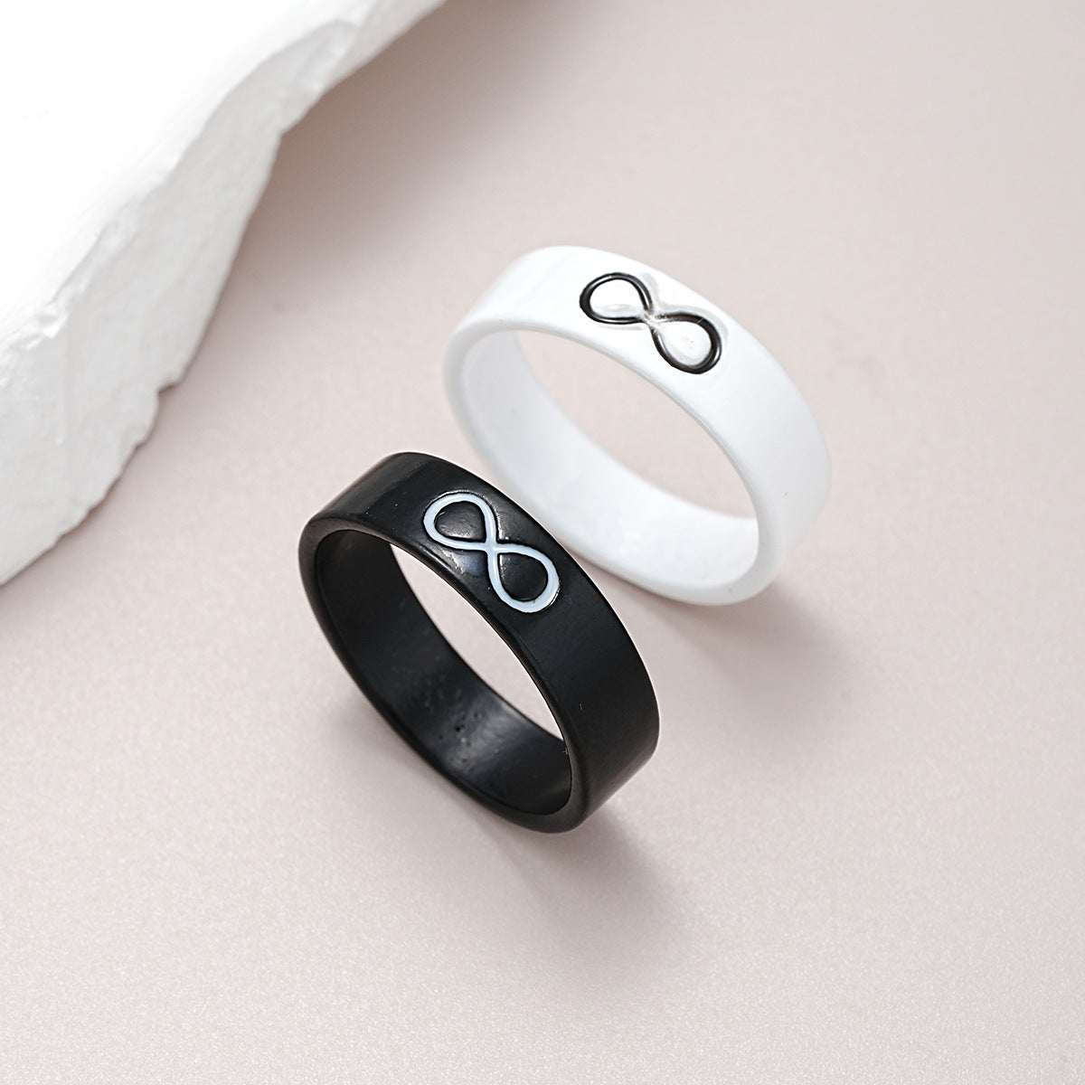 Damen Schmuckring-Set mit Herzen Design Shop Nory