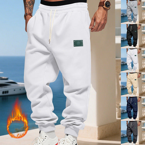 Herren bequeme Hoodie-Jogginghose mit elastischem Bund und praktischen Eingrifftaschen
