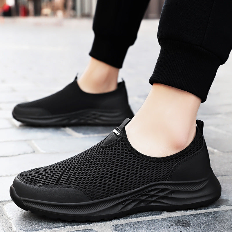 Herren nan leichter Mesh-Slipper-Sneaker mit nahtlosem Sockeneinstieg und reaktiver Wellen-EVA-Sohle Shop Nory