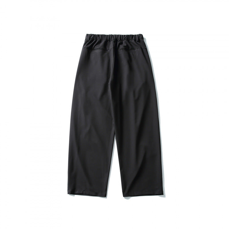 Herren Weite Bundfalten‑Hose im Culotte‑Stil mit tiefem Schritt Shop Nory