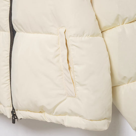 Damen Stepp-Daunenjacke mit hohem Stehkragen und abnehmbarer Kapuze Shop Nory