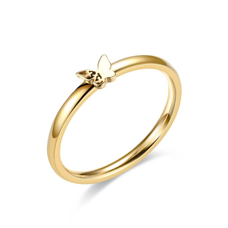 Damen minimalistischer Ring mit Pfeilmotiv Shop Nory