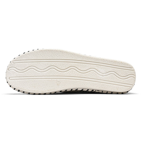 Unisex Espadrille-Sneaker mit geflochtenem Jutemittelsohle und ethnischem Webmuster Shopy Nory