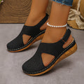 Damen Luftige Clogs mit eleganter Perforation und bequemer Sohle