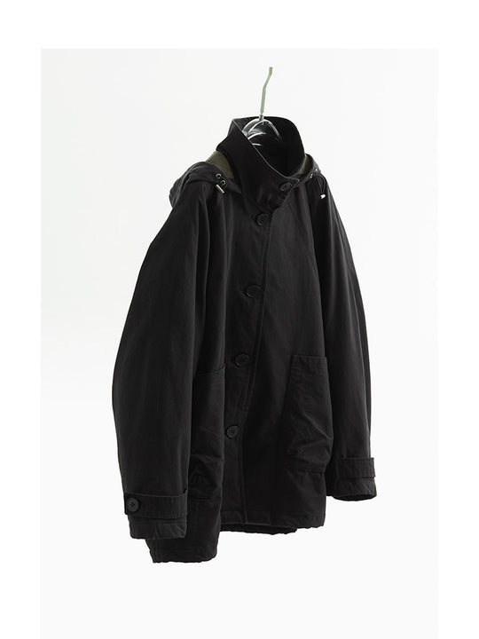 Damen Modische Übergangsjacke mit abnehmbarer Kapuze Shop Nory