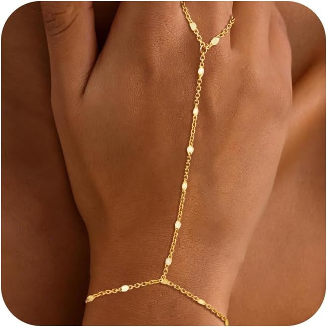 Damen Handkette mit zarten Kristallakzenten Shop Nory