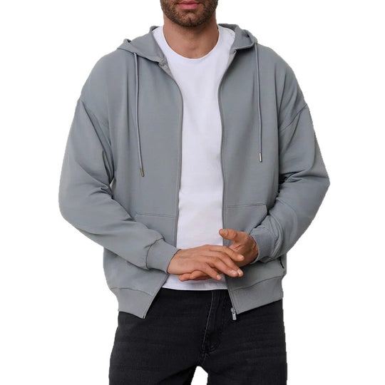 Herren Bequeme Kapuzenjacke
