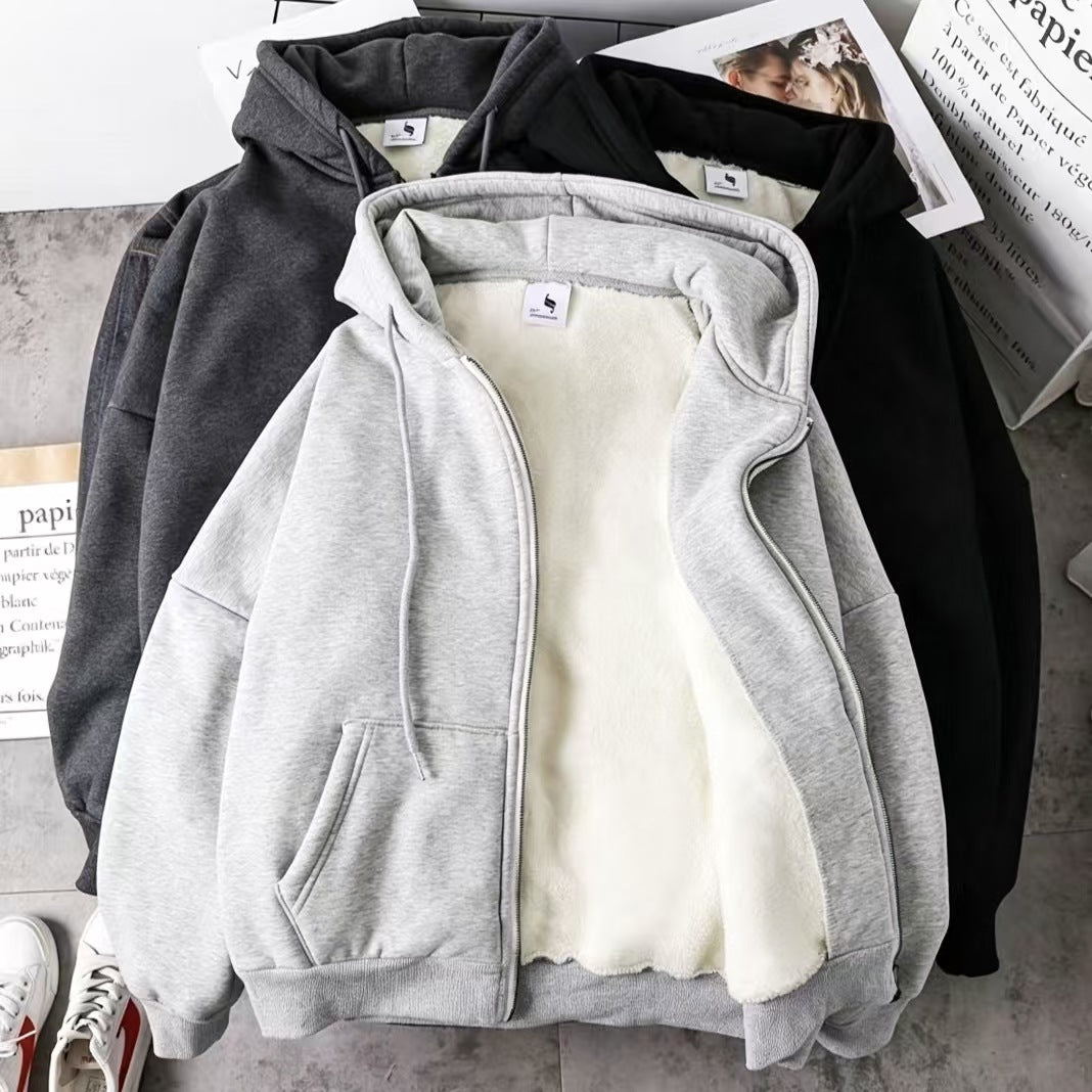 Damen Bequeme Kapuzenjacke Shop Nory