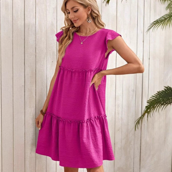 Damen lässiges Sommerkleid Shopnory