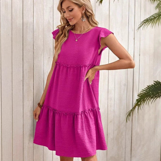 Damen lässiges Sommerkleid Shopnory