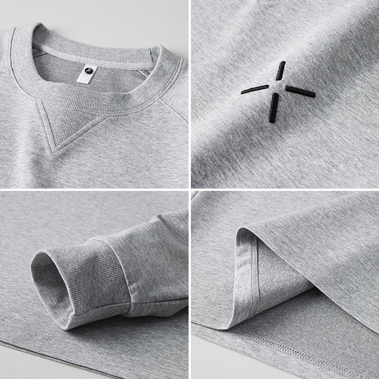 Herren Sportlicher Crewneck-Sweatshirt Shop Nory