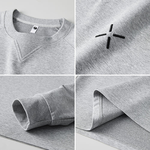 Herren Sportlicher Crewneck-Sweatshirt Shop Nory