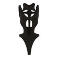Damen sportlicher Cut-Out Badeanzug