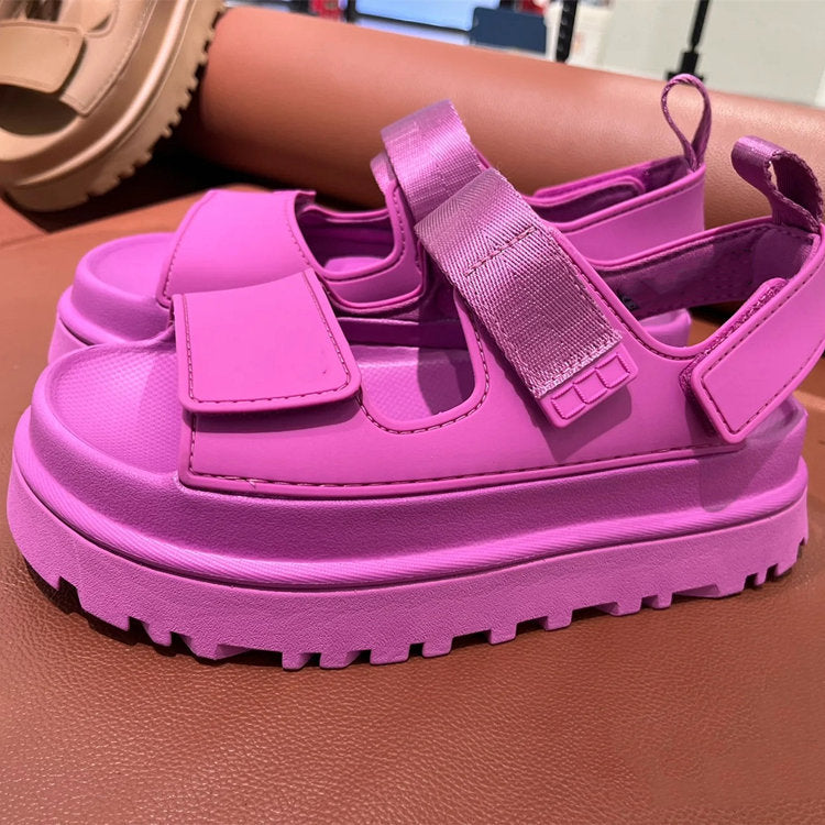Damen Sportliche Sandalen mit ergonomischem Fußbett und rutschfester Sohle