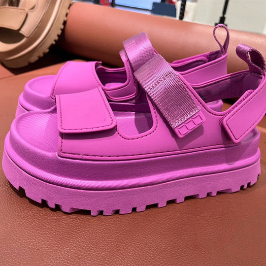 Damen Sportliche Sandalen mit ergonomischem Fußbett und rutschfester Sohle