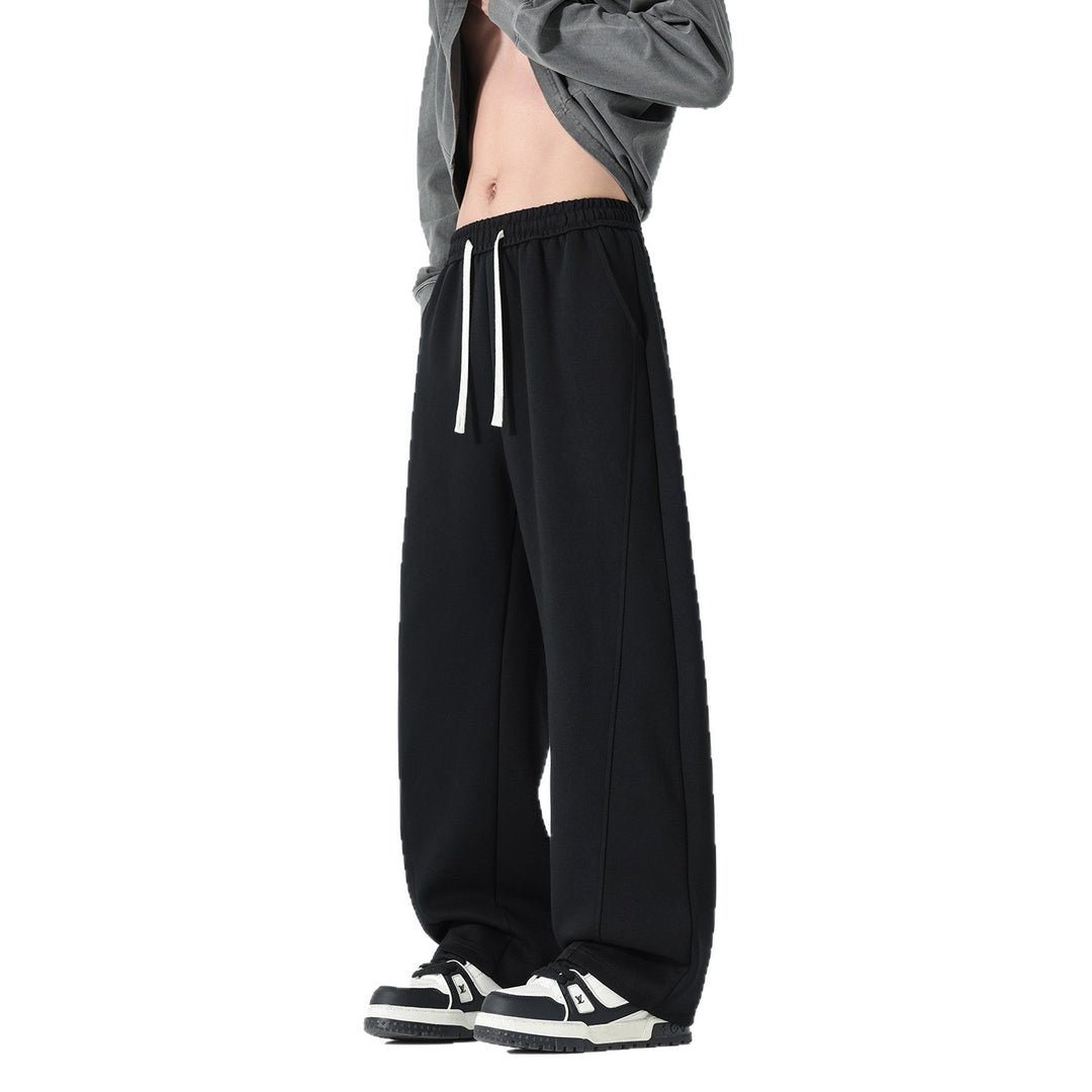 Herren Extraweite Sweatpants im Palazzo‑Look mit Tunnelzugbund und Seitentaschen Shop Nory