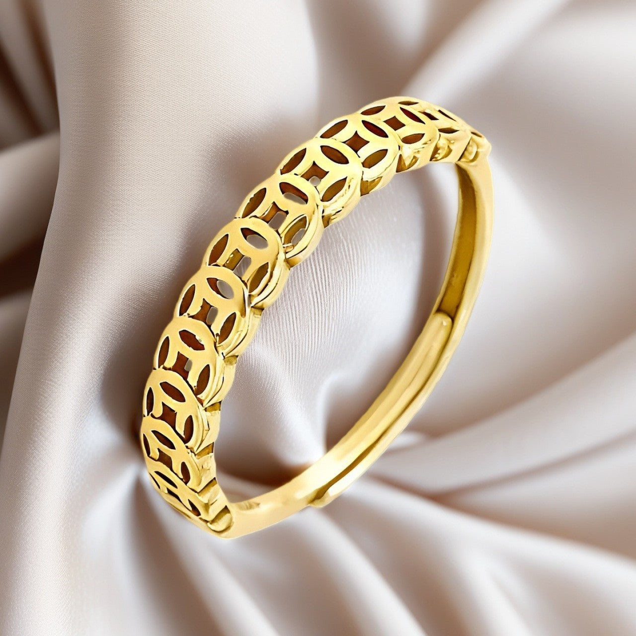 Damen eleganter und filigraner Ring mit geometrischem Design Shop Nory