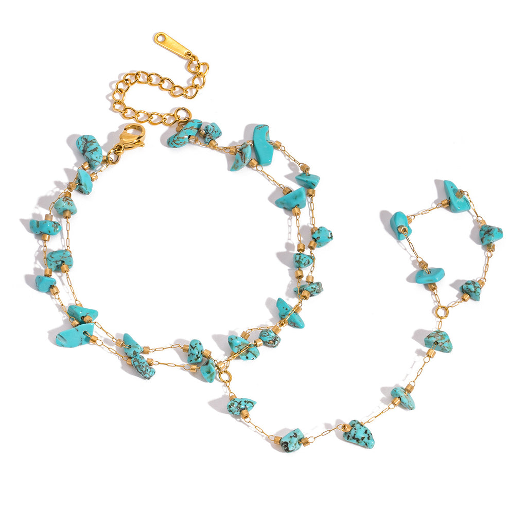Damen Armband mit bunten Steinakzenten und hypoallergener Edelstahlverarbeitung Shop Nory
