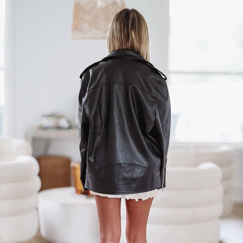 Damen Oversized jacke im urbanen Stil