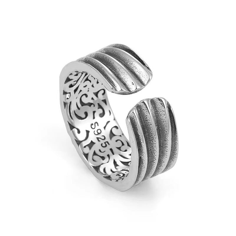 Damen Offener Ring mit kunstvollem Auge-Design Shop Nory