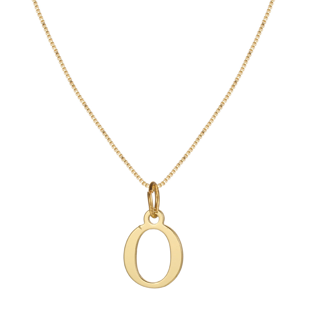 Damen Halskette mit individuellem Initial-Anhängerwunsch Shop Nory