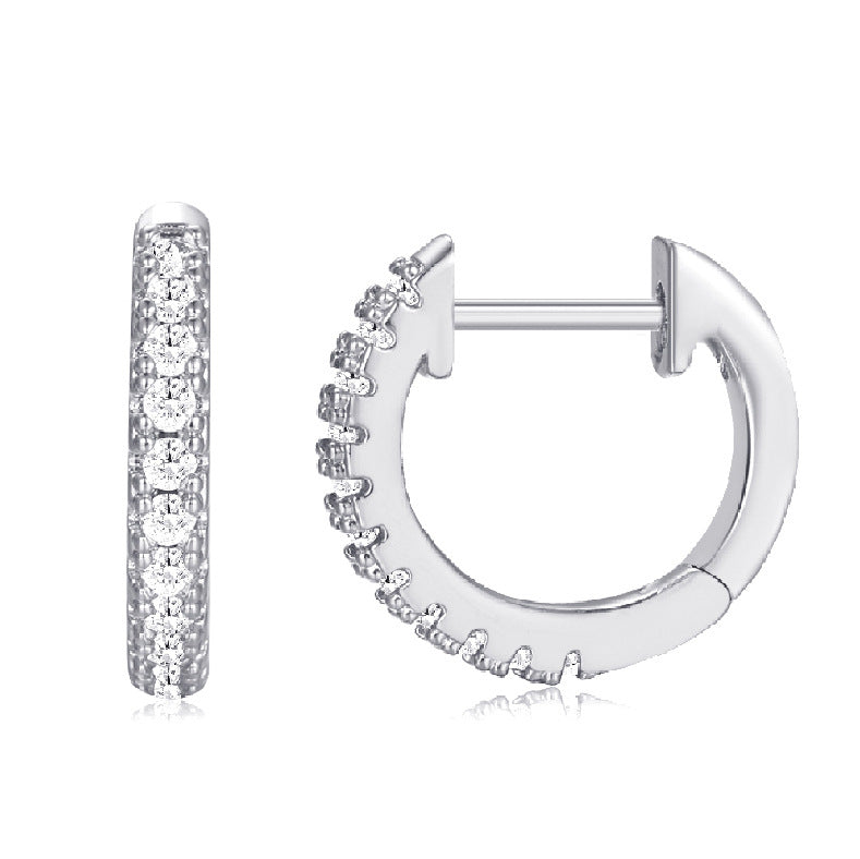 Damen Creolen mit drehendem Seil-Design Shop Nory