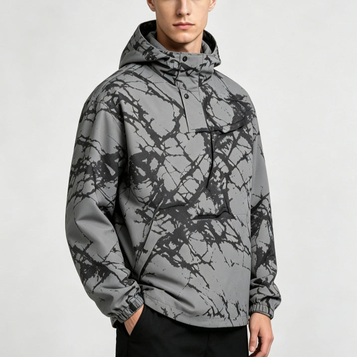 Herren Funktionale Kapuzenjacke