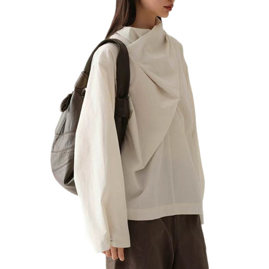 Damen Innovative Oversized Bluse Shop Nory
