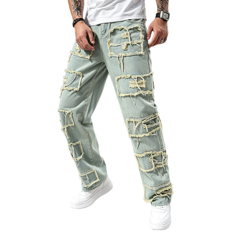 Herren Modische und lässige Jeanshose Shop Nory
