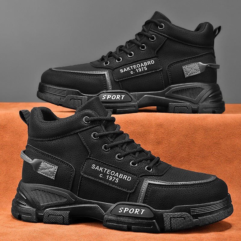 Herren Sportliche Hochkragen Sneakers Shop Nory