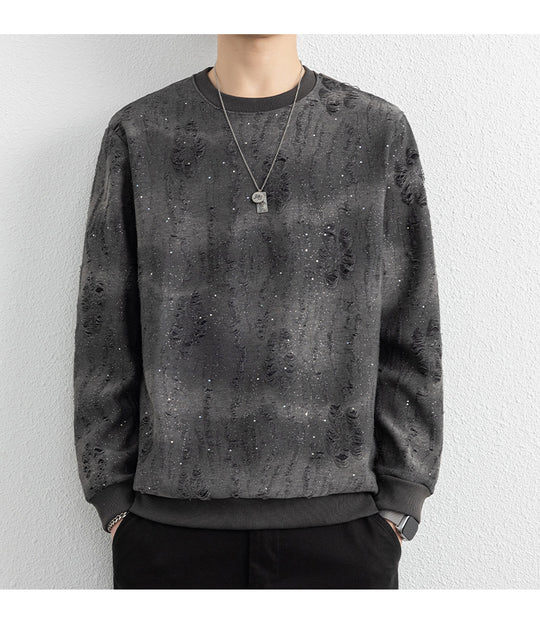 Herren Urbaner Sweatshirt mit funkelndem Design Shop Nory