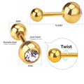 Damen Bauchnabelpiercing mit funkelndem Kristall Shop Nory