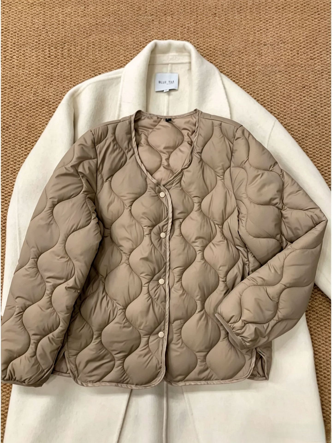Damen Modische Daunenjacke Shop Nory