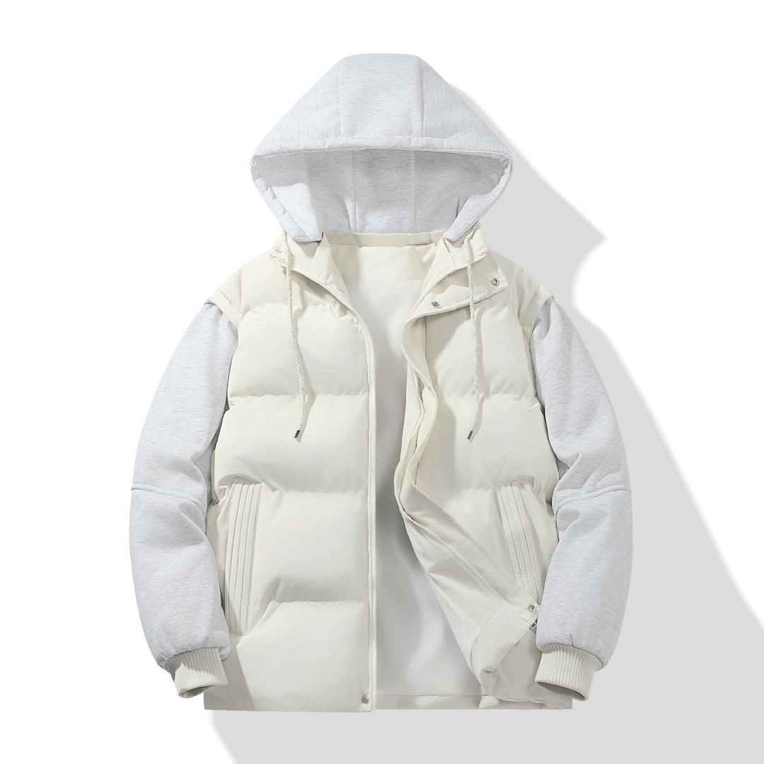 Herren Multifunktionale Steppjacke mit Kapuze Shop Nory