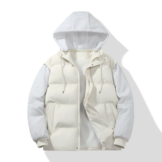 Herren Multifunktionale Steppjacke mit Kapuze Shop Nory