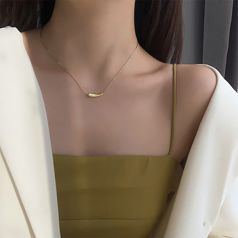 Damen Halskette mit modernem Minimalisten-Design Shop Nory