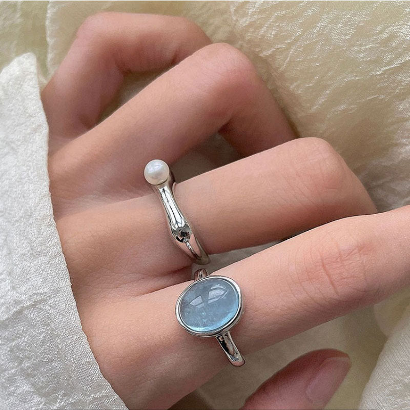 Damen Halskette mit exquisite runder Edelsteinfassung Shop Nory