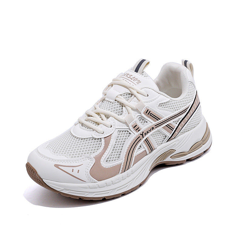 Damen Sportliche Sneakers mit dynamischer Mesh-Oberfläche und stoßdämpfender Sohle