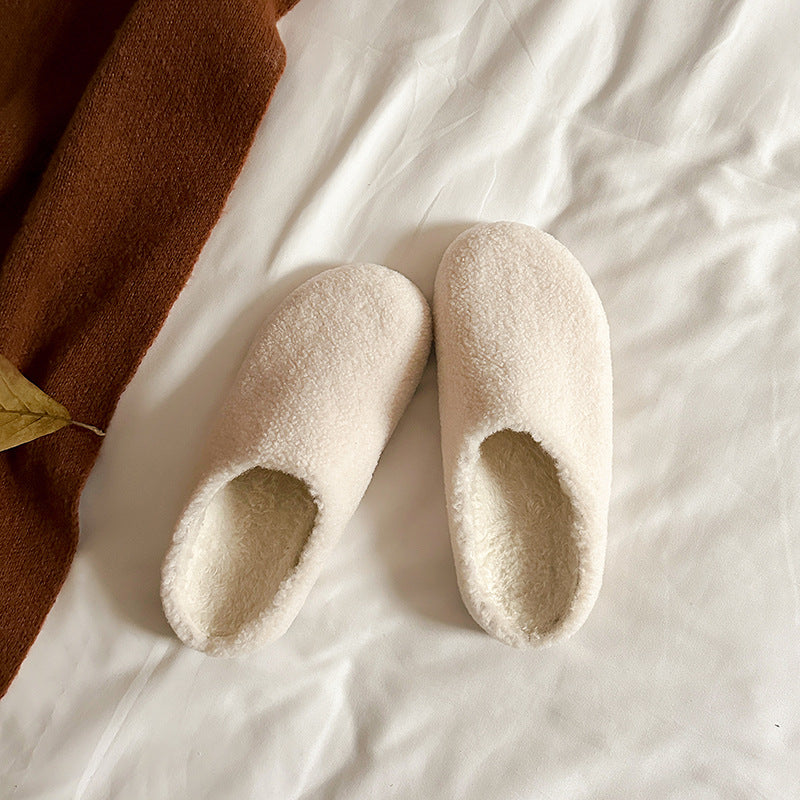 Damen Gefütterte Hausschuhe‑Slipper aus Teddyfleece mit gepolstertem Komfortfußbett Shop Nory