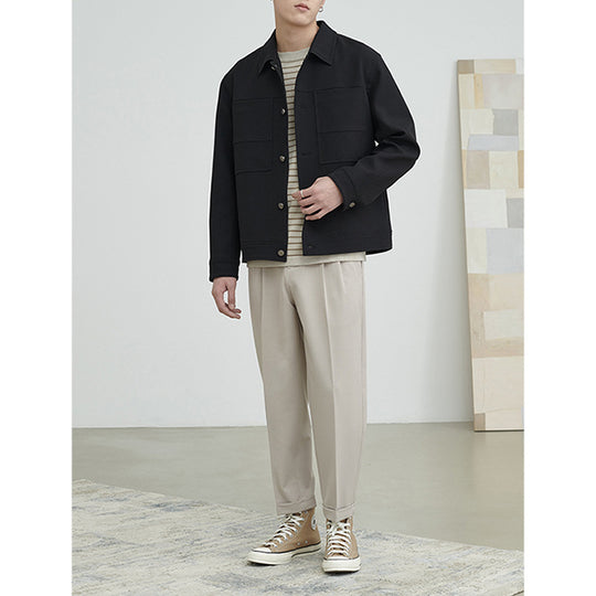 Herren Boxy-Hemdjacke mit großformatigen aufgesetzten Brusttaschen Shop Nory