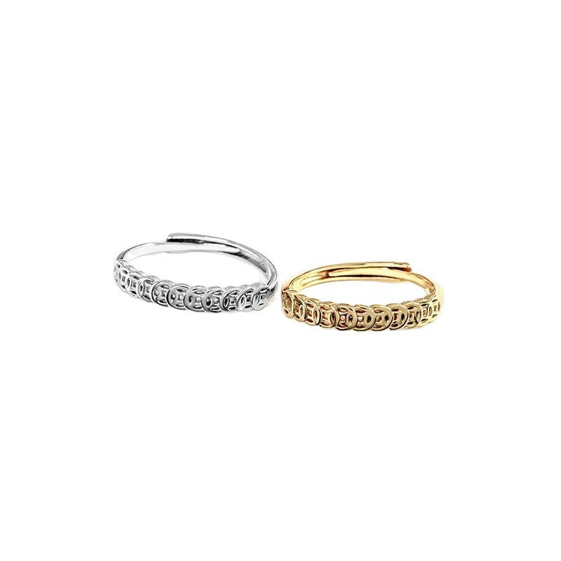 Damen Zierlicher Ring mit durchbrochenem Design Shop Nory