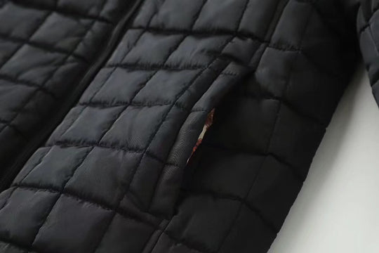 Damen gesteppte Thermo-Kapuzenjacke mit Teddyfleece-Innenlage Shop Nory
