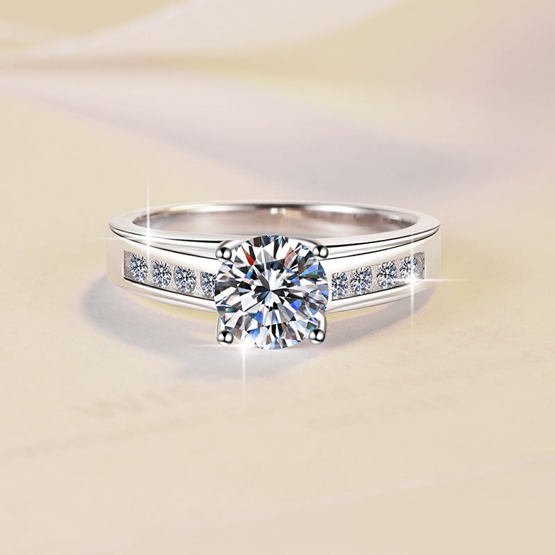 Damen Verlobungsring mit exquisitem Zirkonia-Besatz Shop Nory