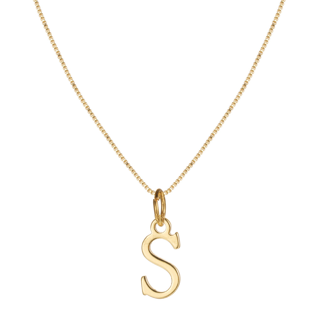 Damen Halskette mit individuellem Initial-Anhängerwunsch Shop Nory